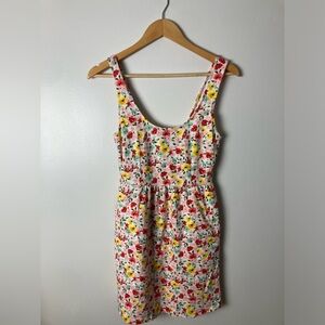 💜 Forever 21 Summer Floral Mini Dress Size Small
